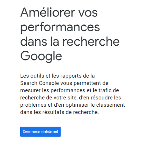 connection google search console